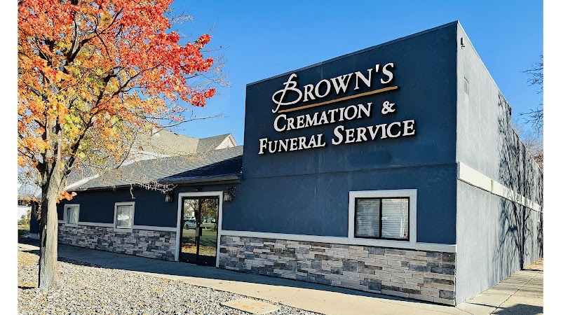 Brown Memorial Services funeral home in Evanston, WY