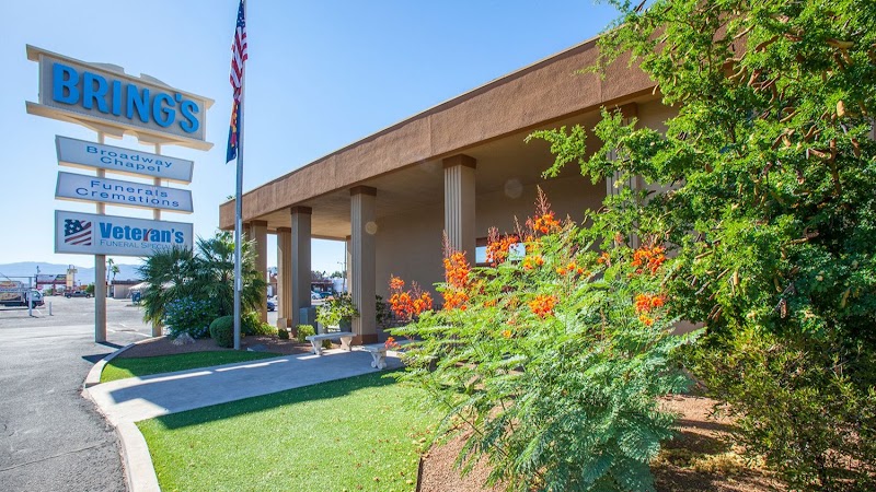 Bring's East Mortuary funeral home in Tucson, AZ