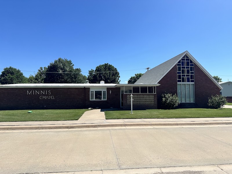 Minnis Chapel funeral home in Minneola, KS