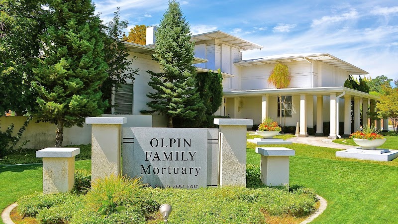 Olpin Family Mortuary funeral home in Pleasant Grove, UT