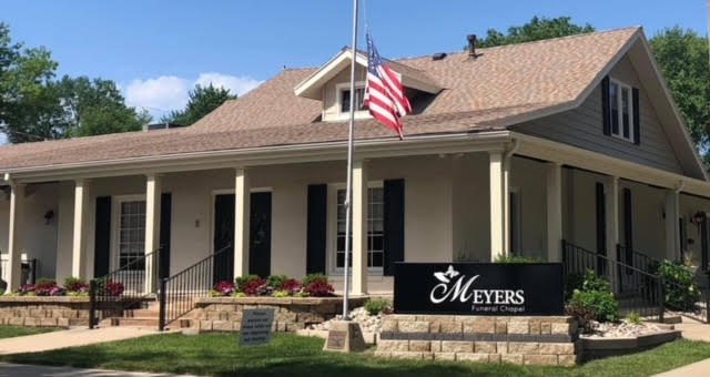 Meyers Funeral Chapel funeral home in Blue Springs, MO