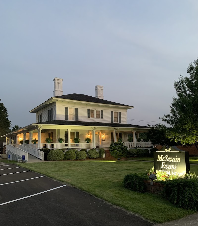 McSwain-Evans Funeral Home funeral home in Newberry, SC