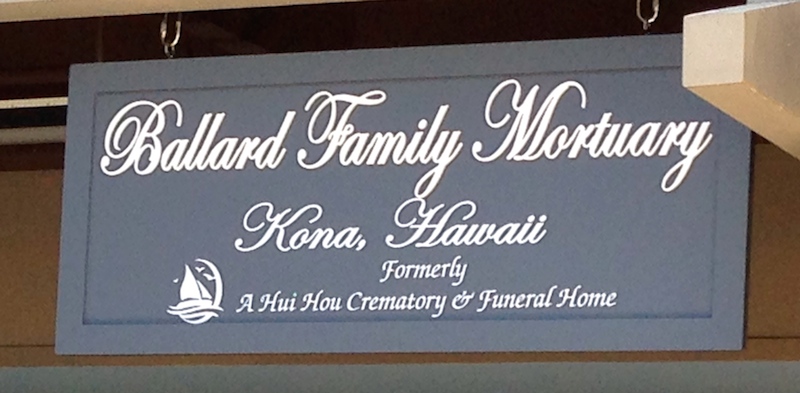 Ballard Family Mortuary Kona funeral home in Kailua-Kona, HI