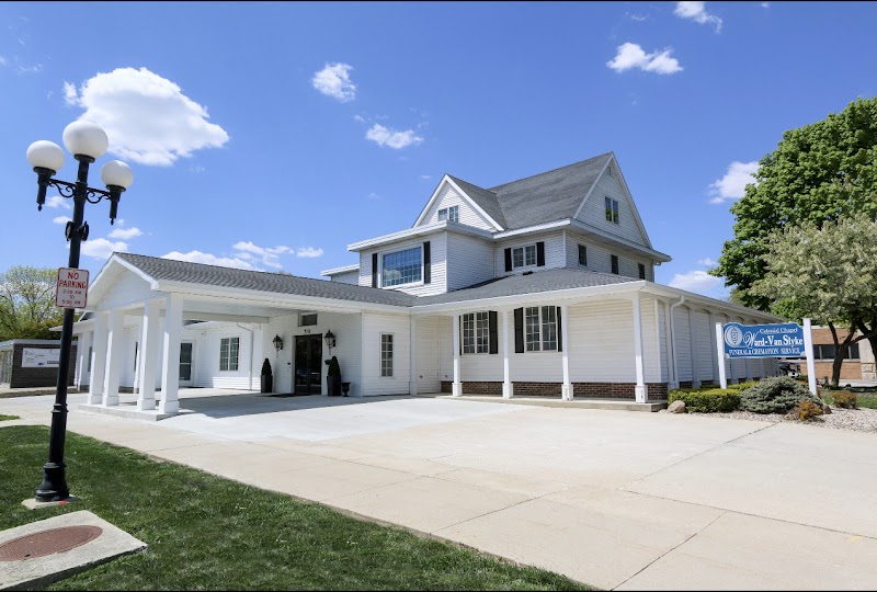 Ward-Van Slyke Colonial Chapel funeral home in Spencer, IA