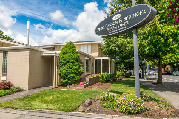 Pegg, Paxson & Springer Funeral Chapel funeral home in Beaverton, OR