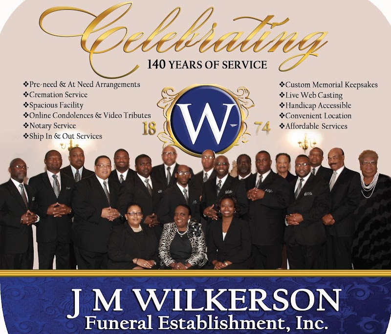 JM Wilkerson Funeral Establishment funeral home in Petersburg, VA