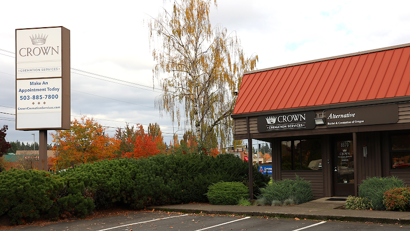 Crown Memorial Center funeral home in Tualatin, OR